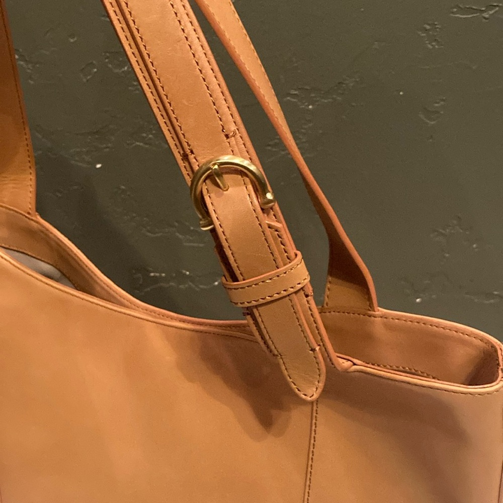 Like New Brahmin Brayden Tote in Charleston Tan (ABBA) - Picture 7 of 15